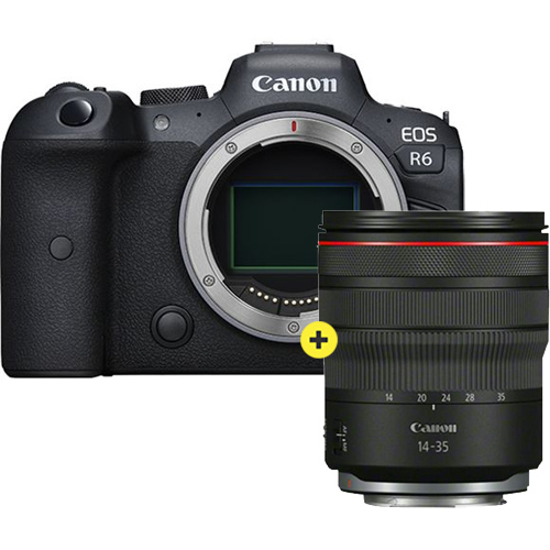 Canon EOS R6 body + RF 14-35mm F/4L IS USM