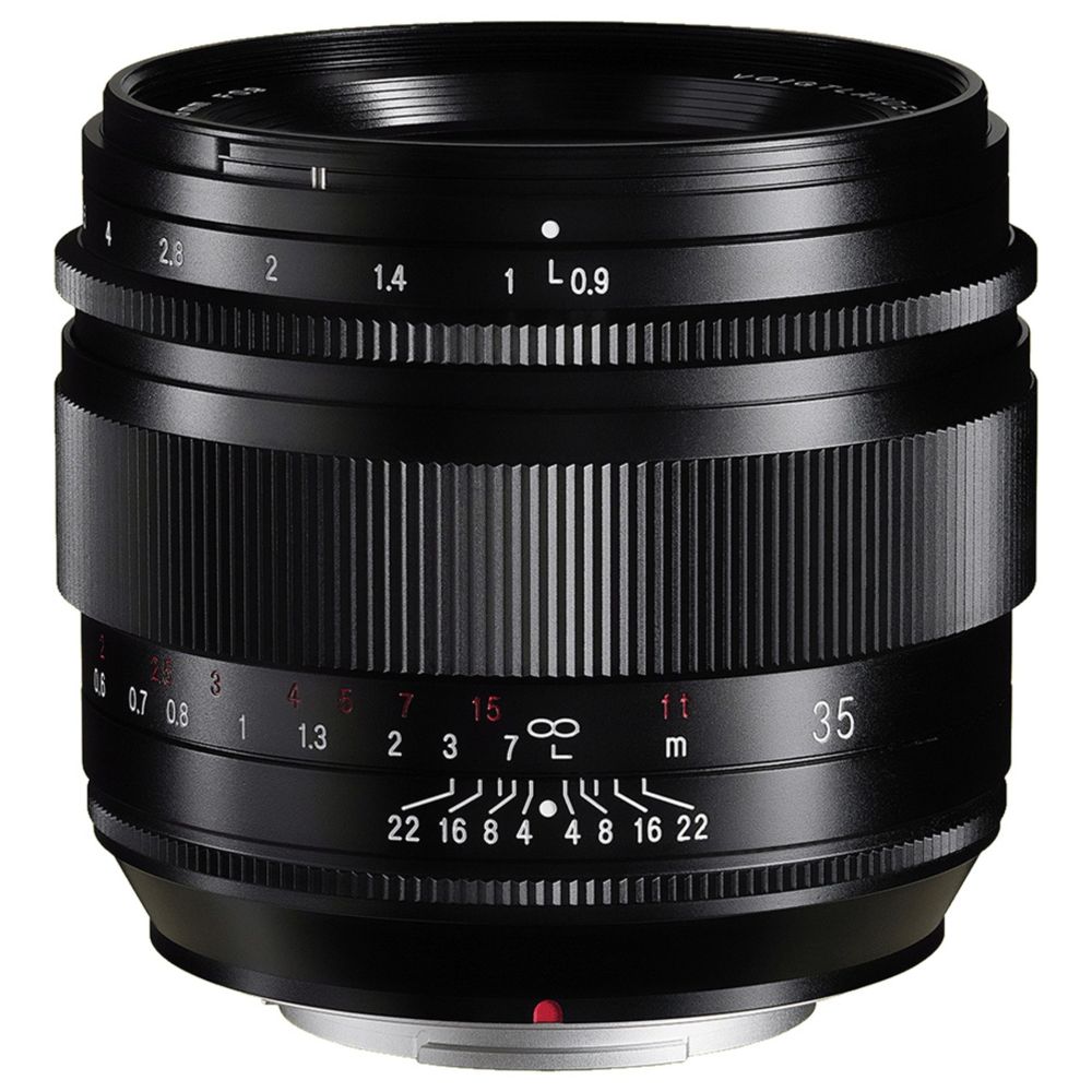 Voigtländer Nokton 35 mm F0,9 voor Fujifilm X-Mount asferisch lens, zwart