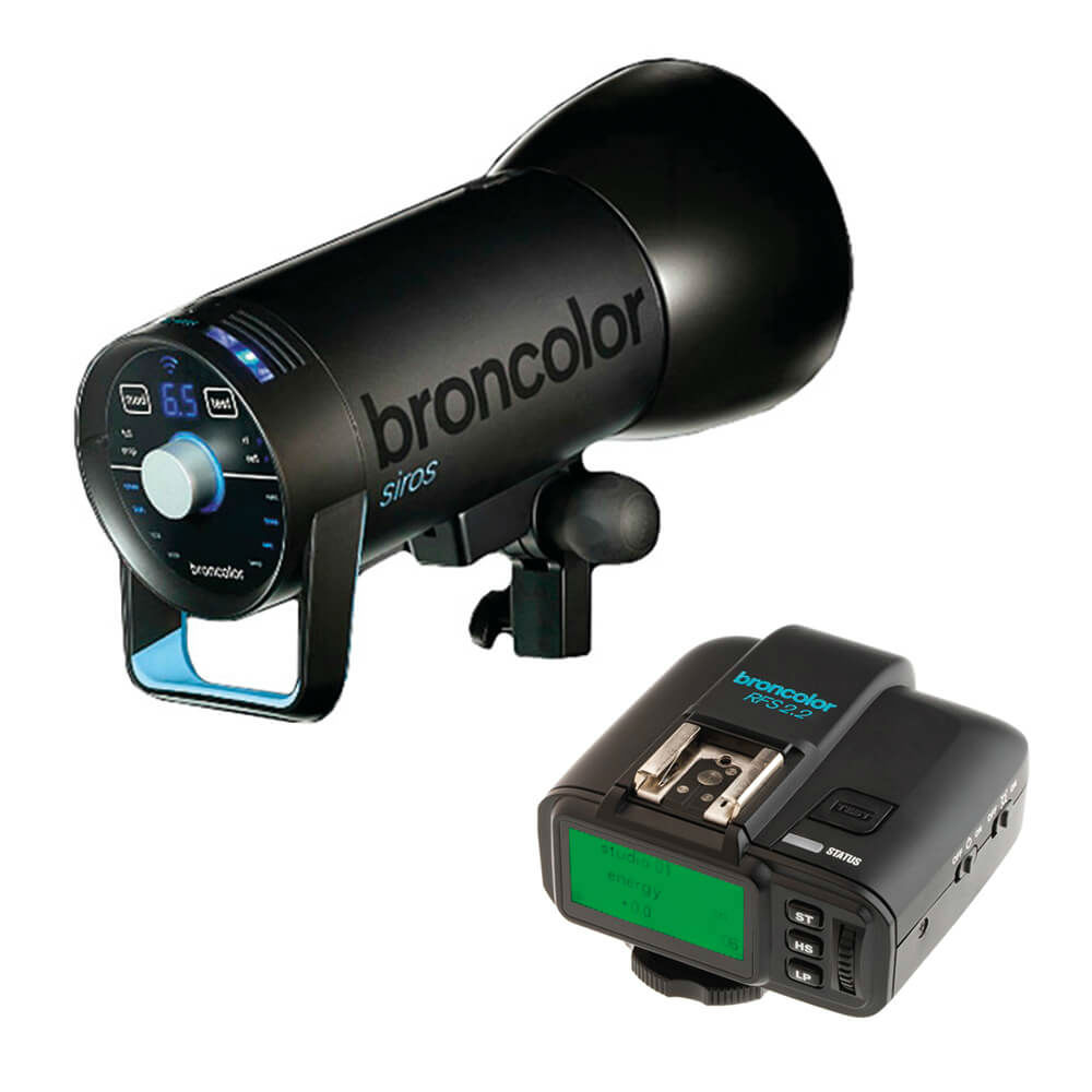 Broncolor Siros 800 S Wi-Fi + RFS 2.2 F Transmitter (Fujifilm)