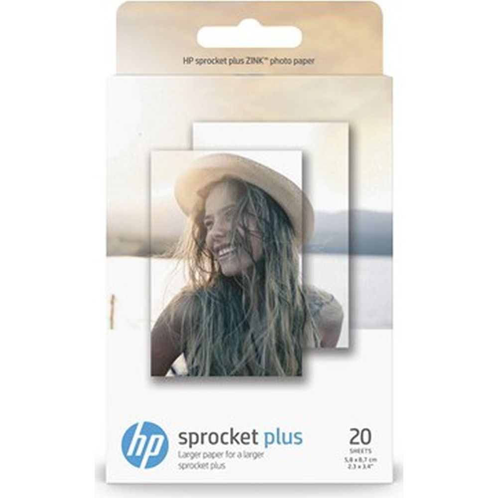 HP Sprocket 200 - imprimante - couleur - zinc - avec Papier photo