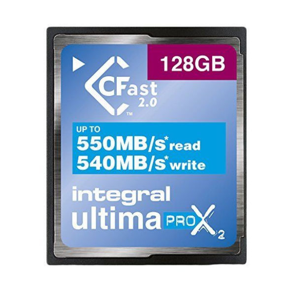 Integral CFast UltimaPro 128GB 550x 540MB/s