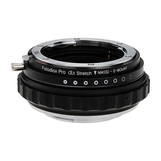 Fotodiox DLX Stretch Lens Mount Adapter Nikon Nikkor F Mount G-Type to Sony E-Mount