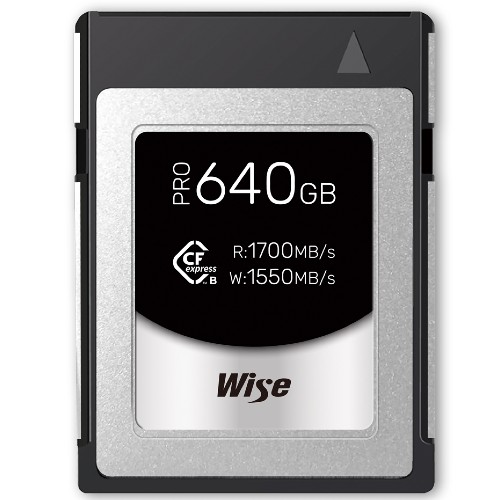 Wise CFexpress Type B PRO 640GB geheugenkaart