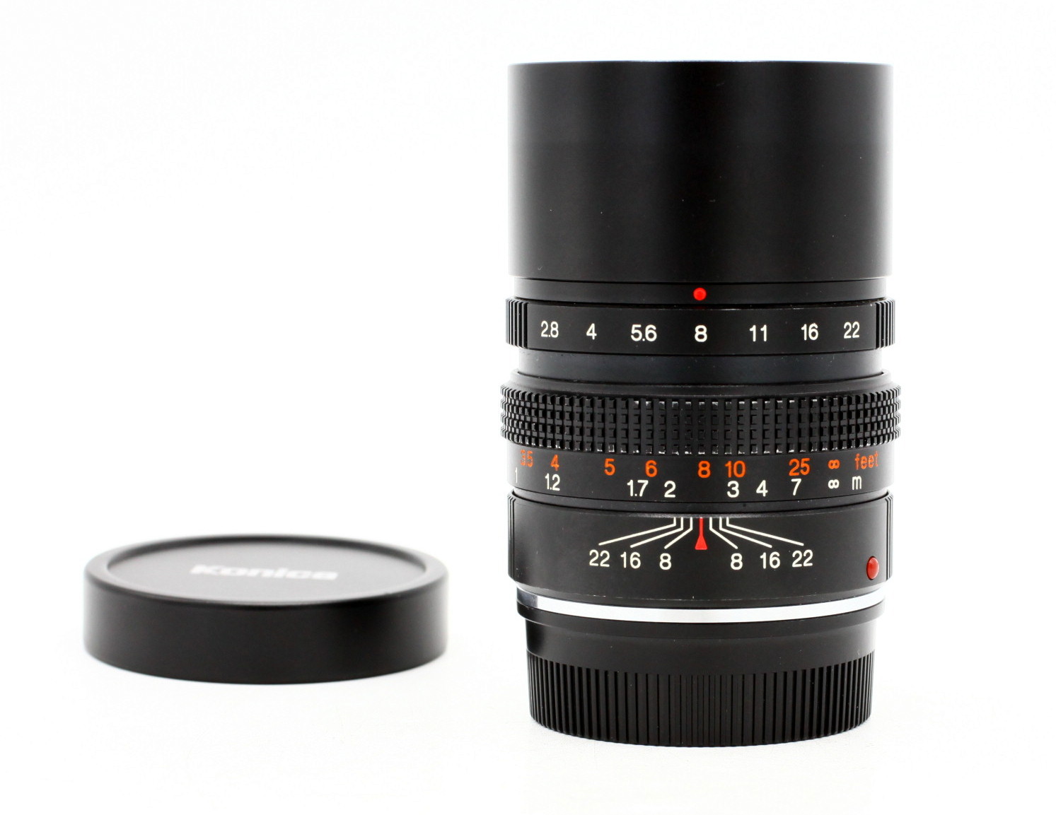 Objectif Konica Hexanon 100mm F/2.8 - Années 70 - Mise Au Point Manuelle - Monture AR