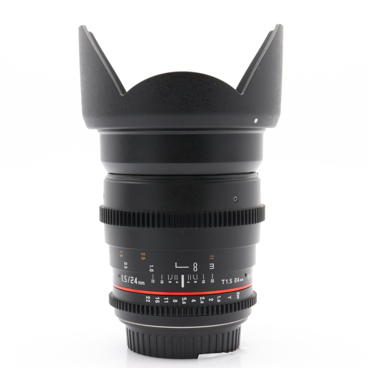 Samyang 24mm T1.5 V-DSLR ED AS IF UMC – Obiettivo Grandangolare Per Micro 4/3, Luminoso E Compatto Per Video E Foto