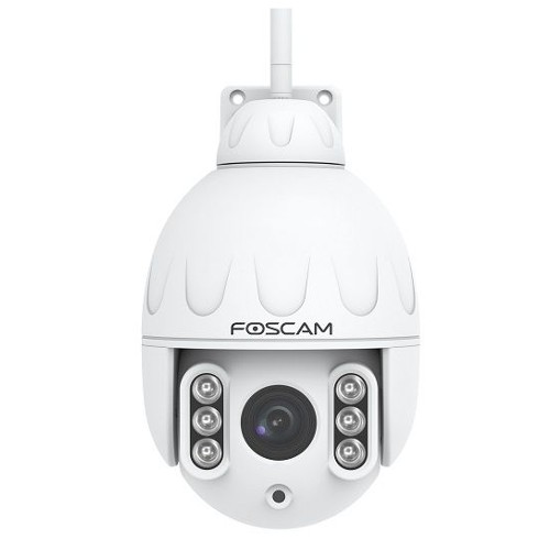 Telecamera IP Foscam SD4 Motorizzata Dome Zoom ottico 4X Visione notturna 50m IP66 Wi-Fi Dual