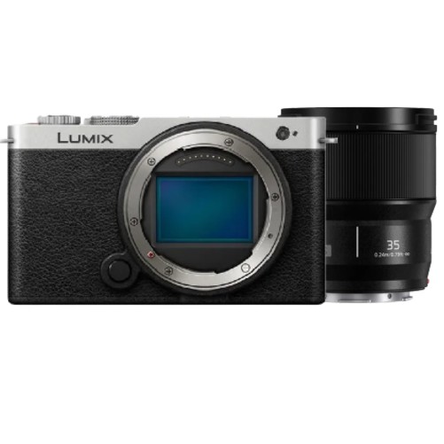 Panasonic Lumix S9 Body Silver/Black + Lumix S 35mm F/1.8