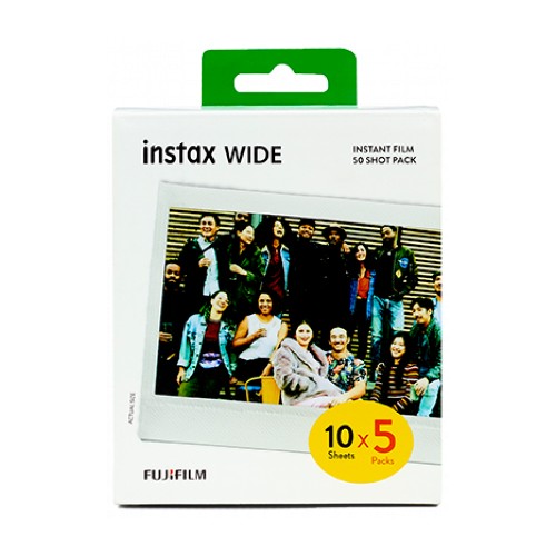 Fujifilm Instax wide film - Instant fotopapier - 5x10 stuks