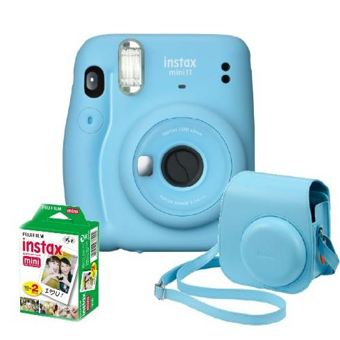 grillen rietje Mislukking Fujifilm Instax Mini 11 sky blue Holiday Pack - Kamera Express