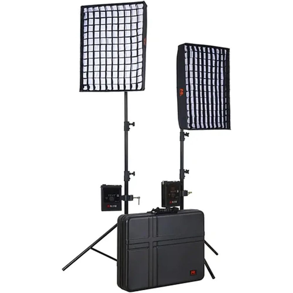 Falcon Eyes Flexibel RGB LED Paneel Set RX-718 III-K2