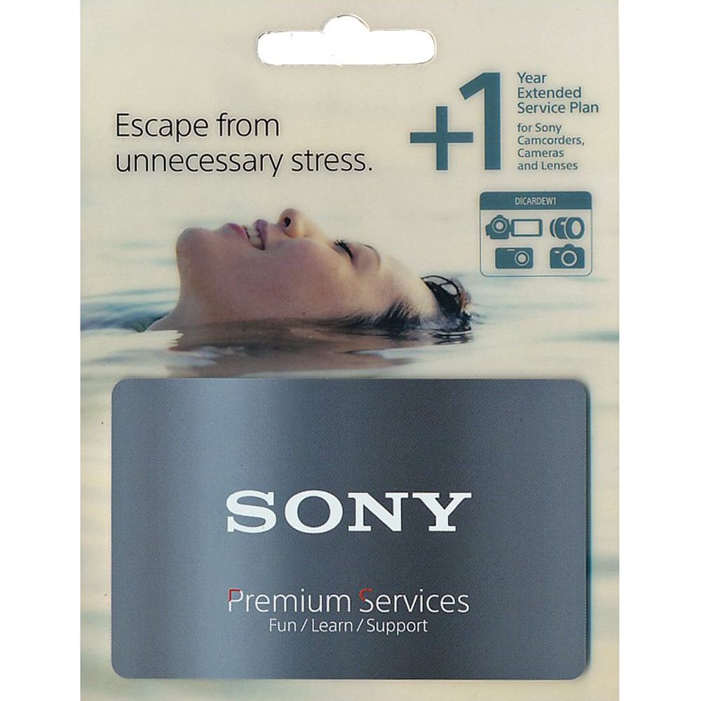 Sony +1 Jaar garantieverlenging voor Alpha Body&apos;s en RX-camera&apos;s