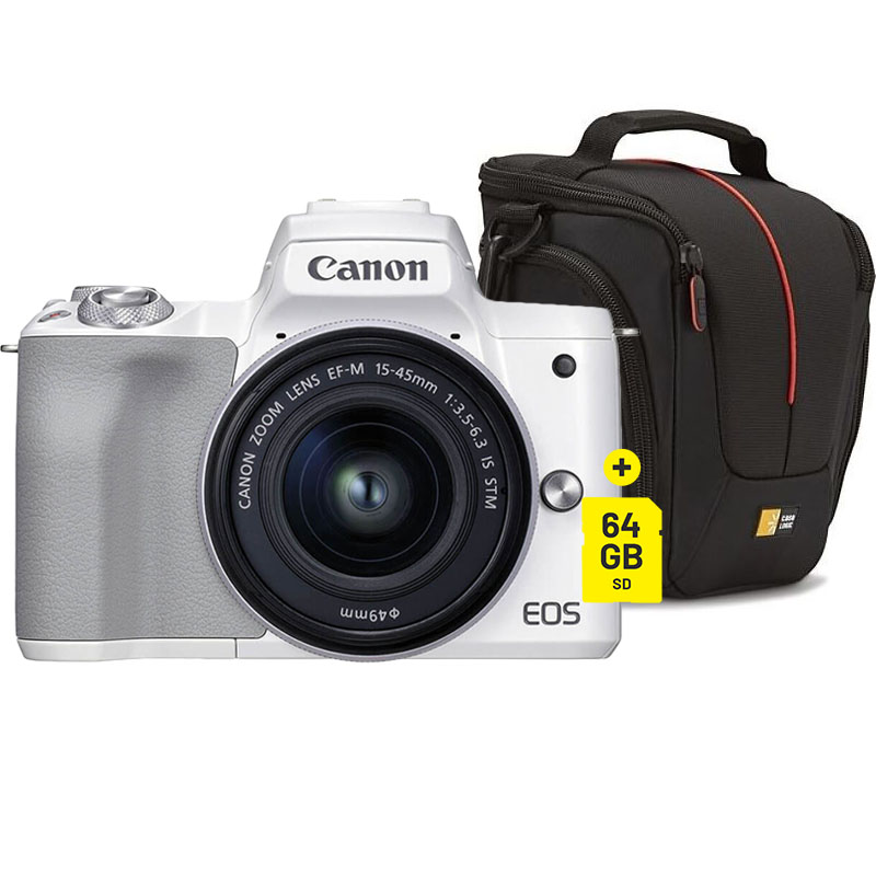Canon EOS M50 Mark II wit + 15-45mm IS STM Starter Kit