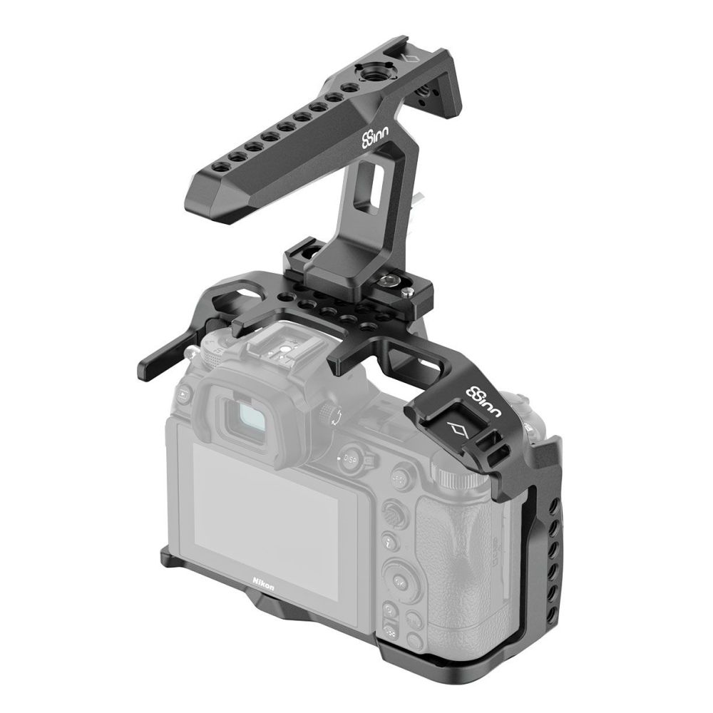 Cage Opérateur 8Sinn Pour Nikon Z6, Z7, Z6 II, Z7 II - Légère, Avec Filetage 1/4" Et Point ARRI