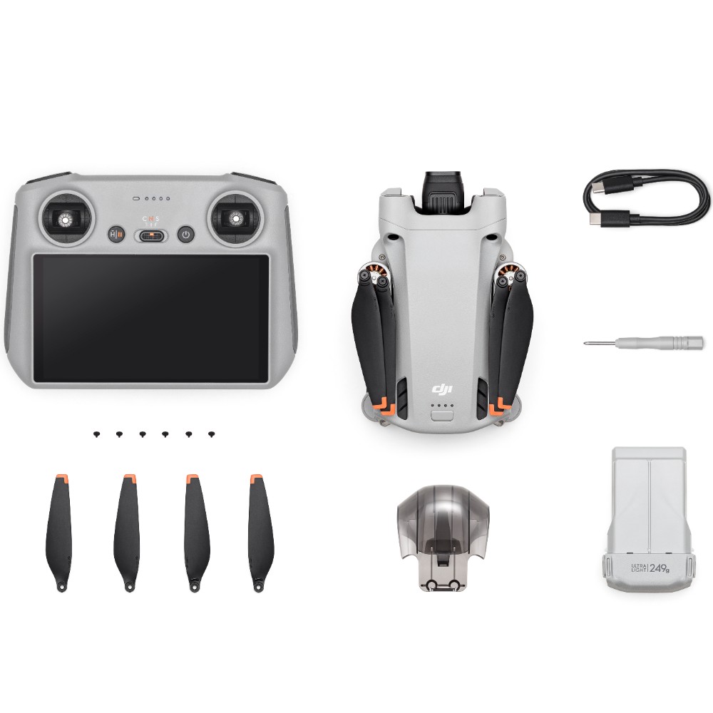Kit Fly More pour drone Dji Mini 3 Pro Noir et gris