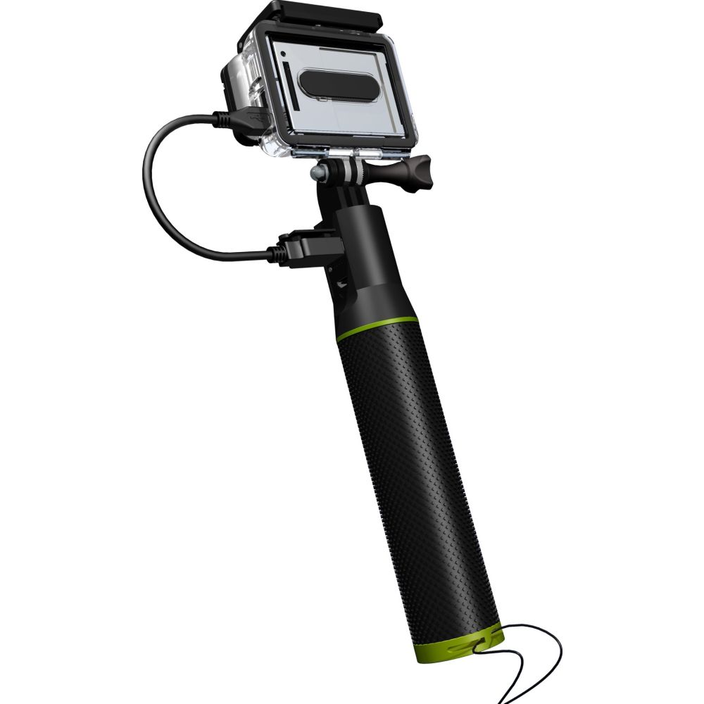 Re-Fuel Selfie stick met powerbank voor HERO 3/4/5