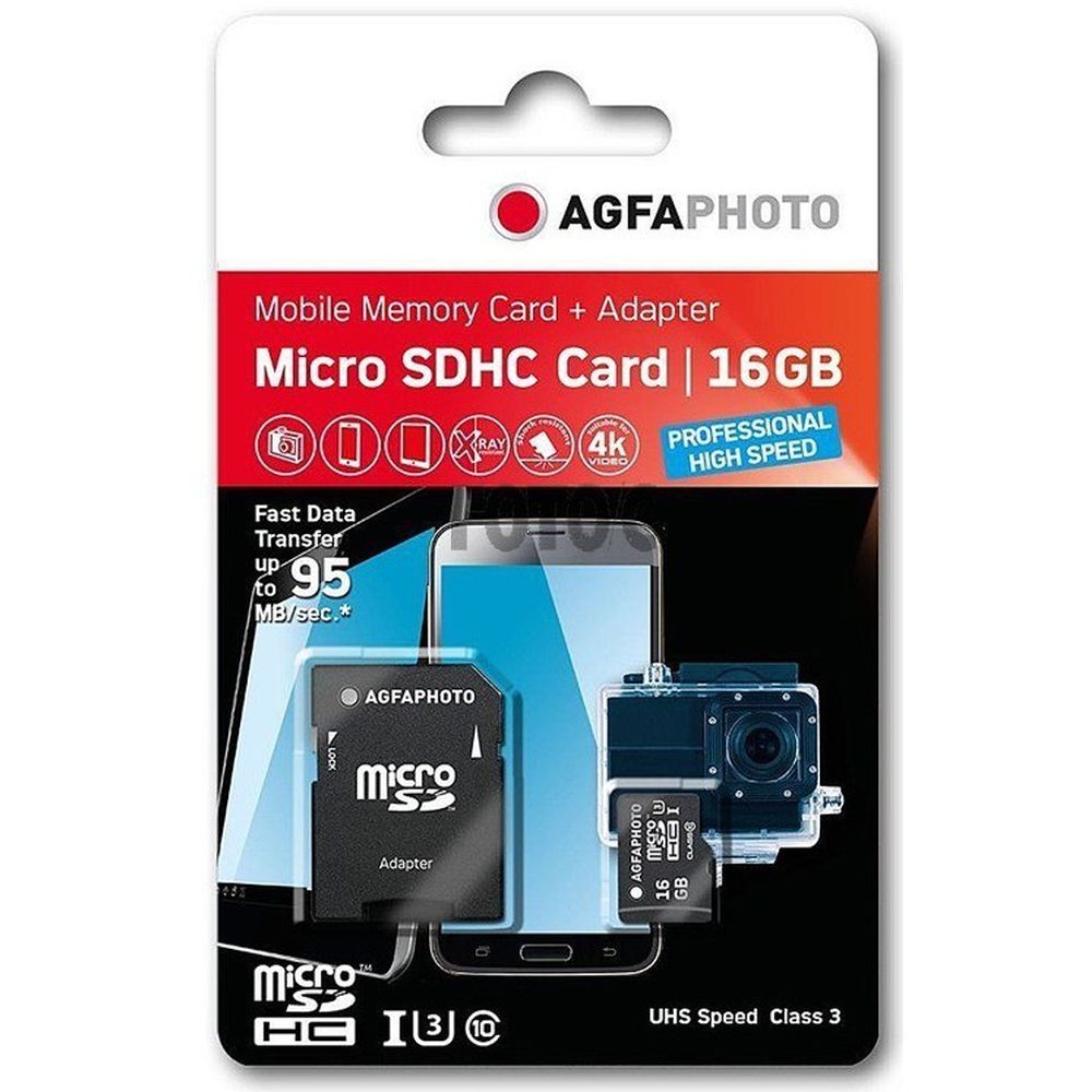 AGFA Micro SDHC UHS1U3 16GB