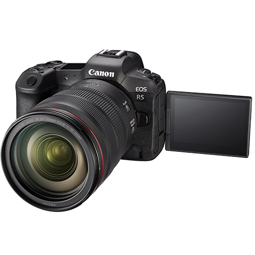 - Canon Express EOS F/2.8 Kamera USM R5 24-70mm + RF L IS