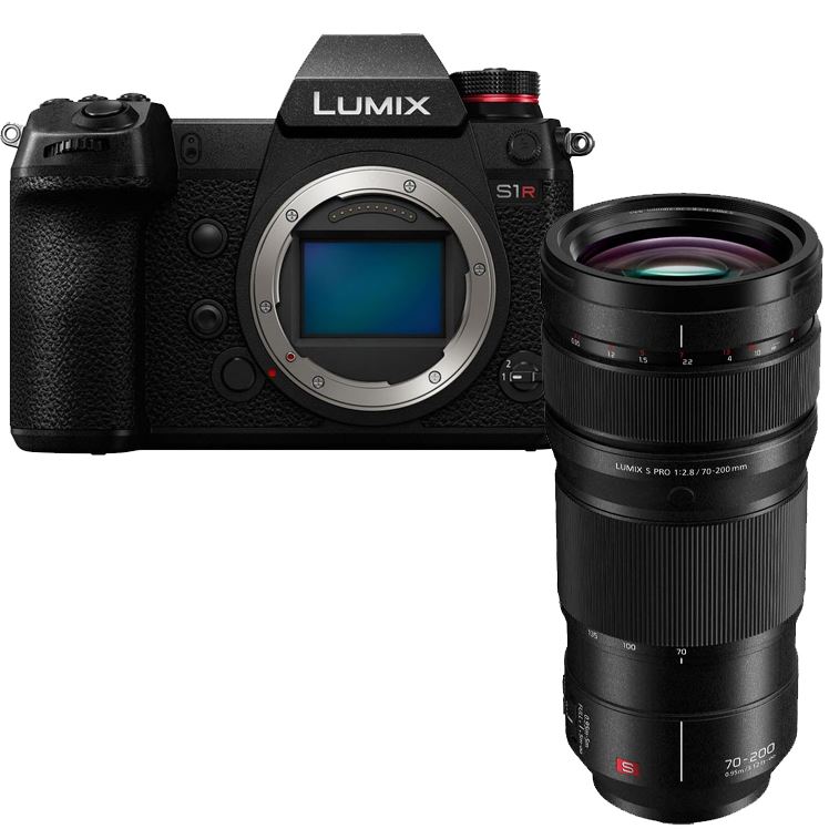 Kamera-Express Panasonic Lumix DC-S1R + Lumix S Pro 70-200mm F/2.8 aanbieding