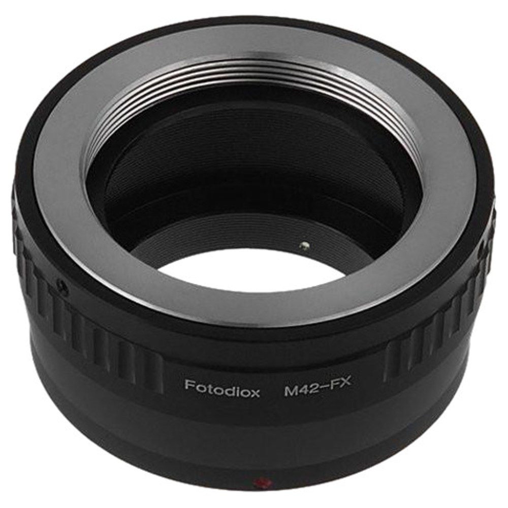 Fotodiox Lens Mount Adapter - M42 Screw Mount SLR Lens to Fujifilm Fuji X-Series (M42-FXRF-v2)