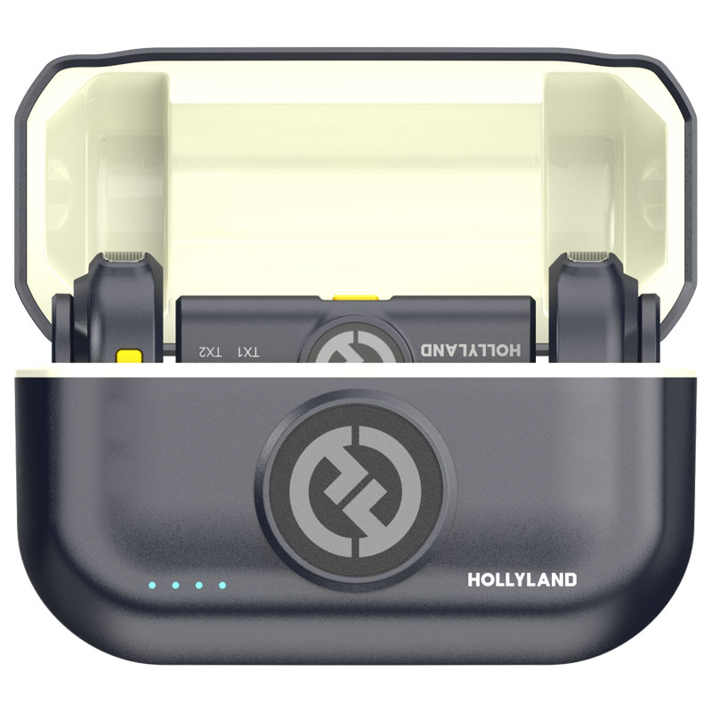 Hollyland Lark M2 with Lightning Plug (Duo,Shine Charcoal) - Kamera Express