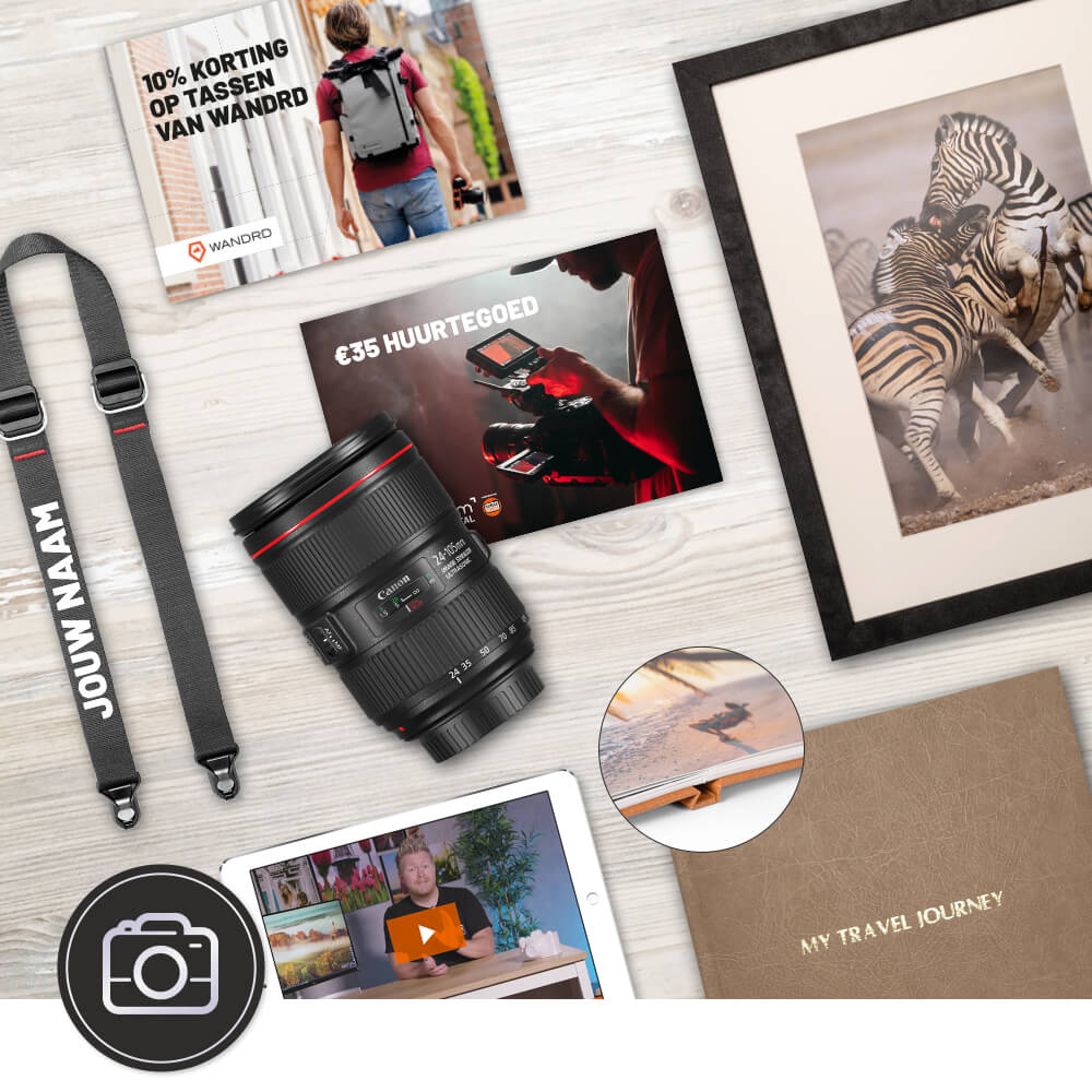 Het Perfecte Plaatje 2022 Giftbox Camera Platinum