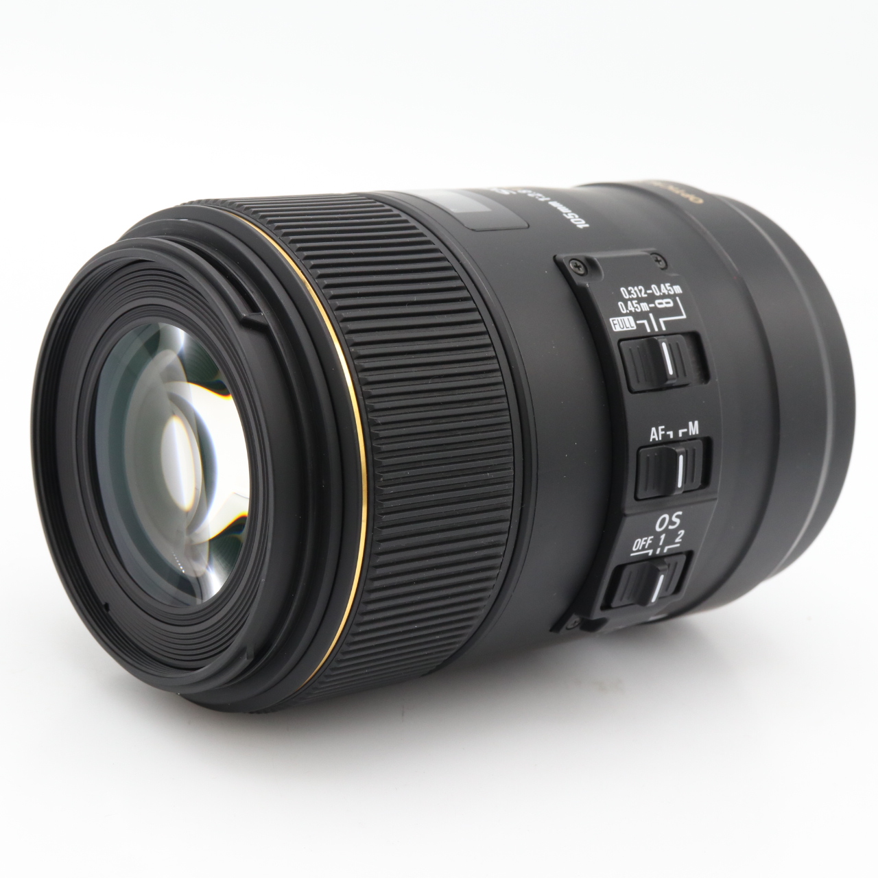 Sigma 105mm f/2.8 EX DG Macro OS HSM Nikon FX occasion