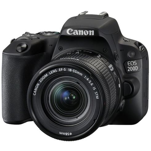 Handvol Aan het leren monster Canon EOS 200D zwart + 18-55mm iS STM COMPACT OUTLET - Kamera Express