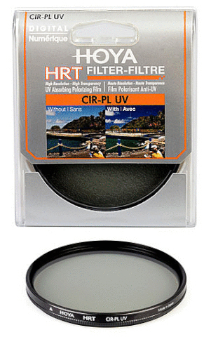 Hoya HRT 58mm Polarisatie filter en UV-Coating
