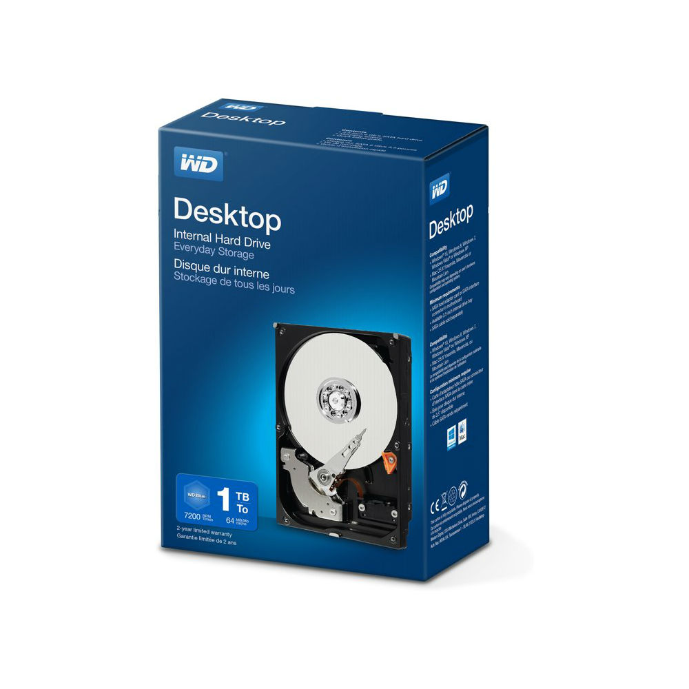 Hard Disk Interno Western Digital 1TB 2.5" Per Laptop - SATA II, 5400 RPM, 8MB Cache - 5