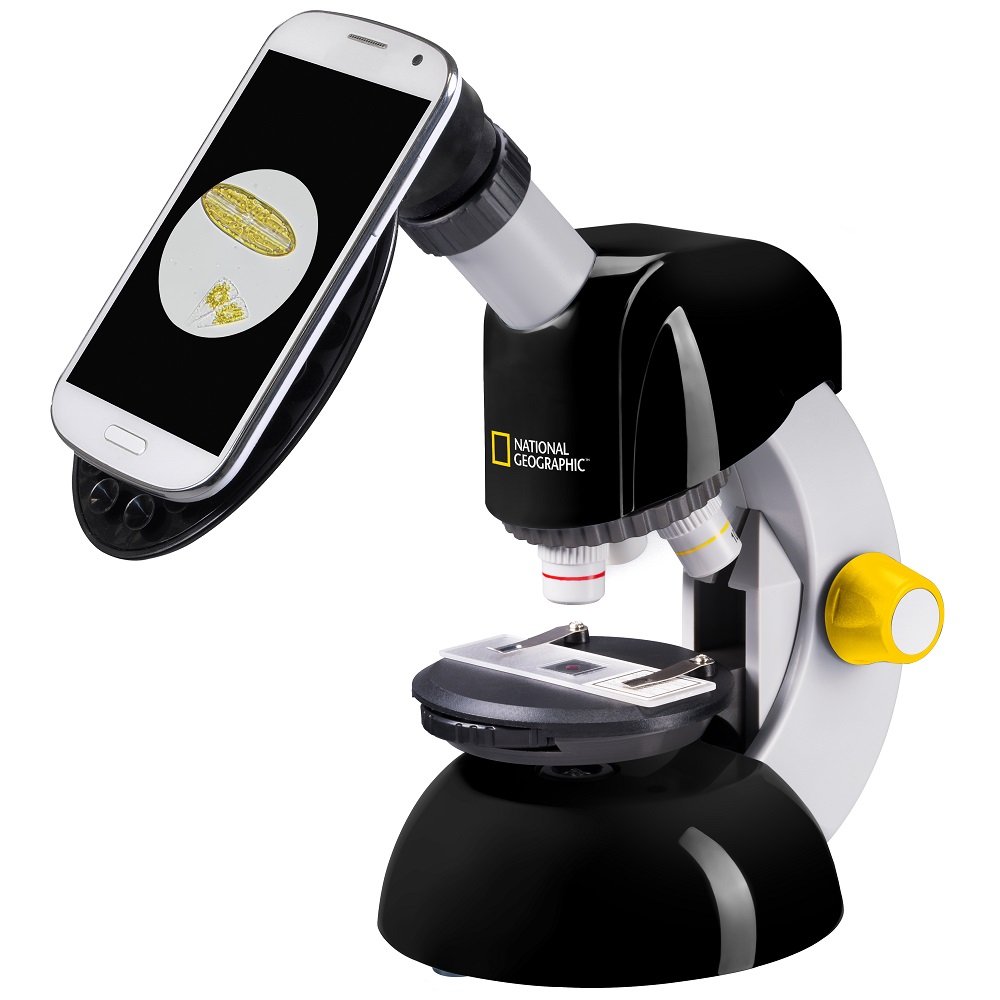 NATIONAL GEOGRAPHIC Teleskop- und Mikroskop-Set mit Smartphone-Adapter -  Kamera Express