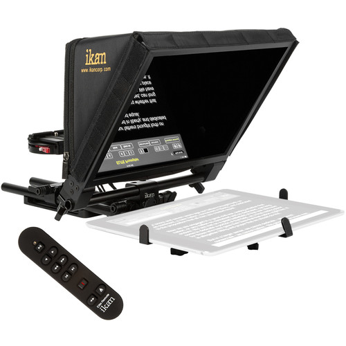 Ikan Elite Universal Large Tablet & iPad Pro Teleprompter w/ Elite Remote (PT-ELITE-PRO-RC)